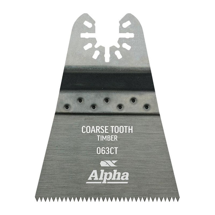 Alpha Multi-Tool Blade - Coarse Tooth 63mm