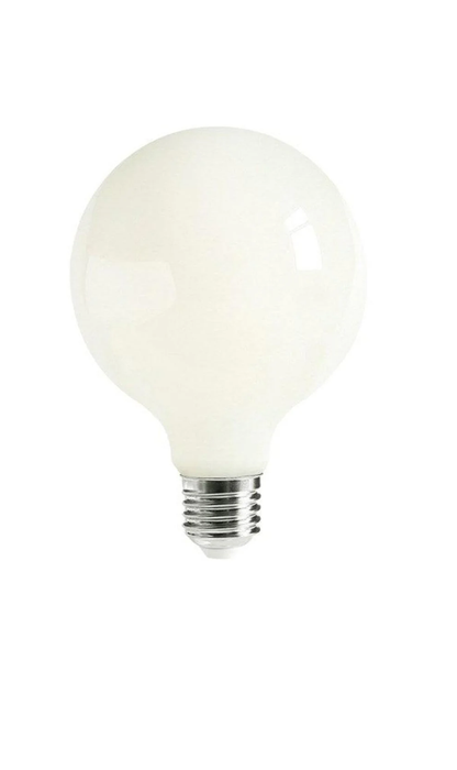 CLA Globe Led ES G125 8W FR Dimm 2700K 360D (800 Lumens) Wty 2Yr