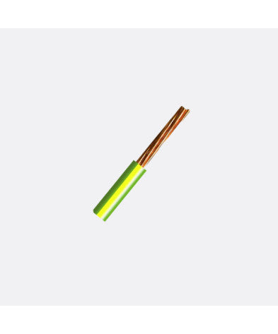 Tycab BVD17085-GNYW 4mm Conduit Wire Green Yellow