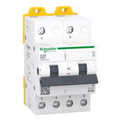 Schneider Electric Acti9 iSSW Changeover Switch I-O-II 2P 63A