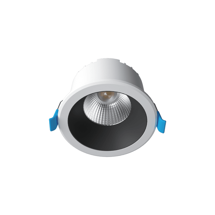Glight 6/9W IP65 Front Only TC Dim White Frame & Black Reflector