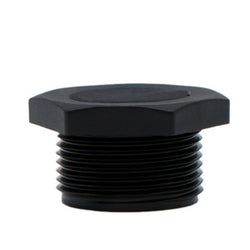 Mil Bung Threaded Hex Head Nylon M25 Grey