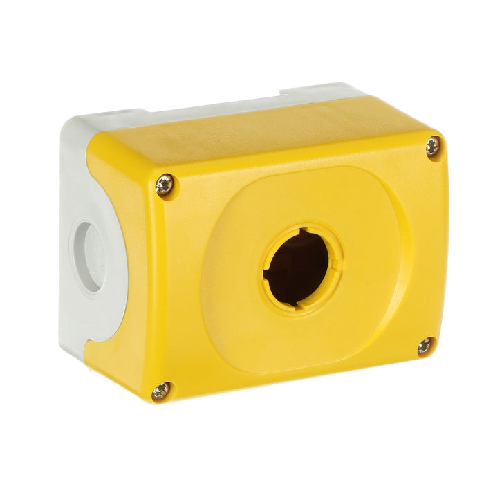ABB Push Button Enclosure Single Hole Yellow