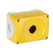 ABB Push Button Enclosure Single Hole Yellow