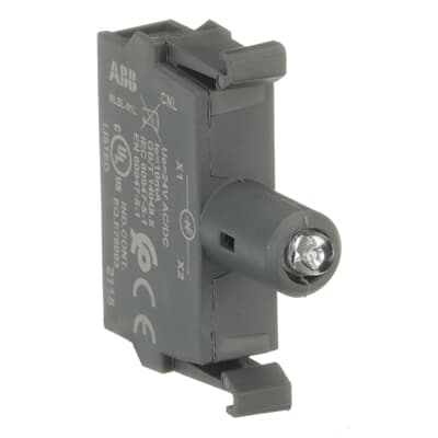 ABB Modular Led Block 24V AC/DC Integrated Led Blue Illuminated