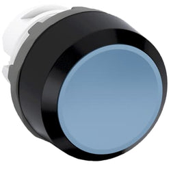ABB Modular Push Button Maint Flush Blue Non-Illuminated