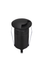 Halcyon Round One-Way Recess Black 316 Stainless 2.5W 8-25VDC 3000K IP67