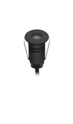 Halcyon Round Mini Recess Black 316 Stainless 1W 8-25VDC 3000K IP67 36Deg