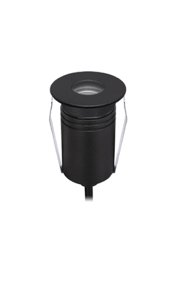 Halcyon Round Recess Black 316 Stainless 2.5W 8-25VDC 3000K IP67 36Deg