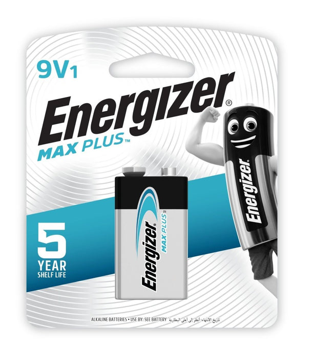 Energizer MAX PLUS 9V Battery - 1 Pack E000035700