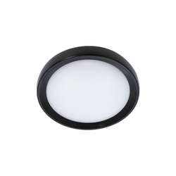 Halcyon LED Button 18W 3000K 310mm Black IP65