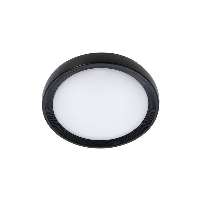 Halcyon LED Button 18W 3000K 310mm Black IP65