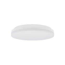Halcyon Led Button Slice Circle Dim 270mm 240V 18W/24W 3K/4K White IP54