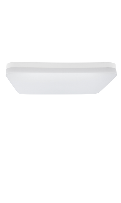 Halcyon Slice Square Dim 400mm 29W/38W 3K/4K IP54 Uplight White