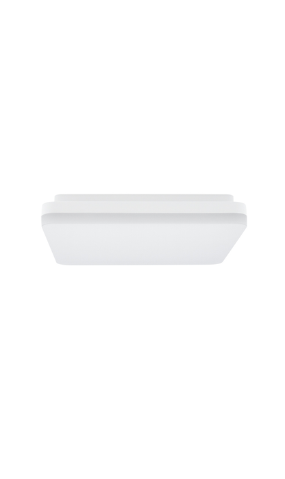 Halcyon Led Slice Square Dim 260mm 18W/29W 3K/4K 240V White IP54