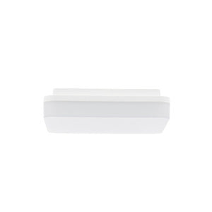 Halcyon Led Slice Square Dim IP44 210mm 10W/15W 3K/4K 240V White IP54