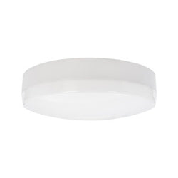 Halcyon Button Med 240V IP54 3K/4K <15W 340mm White Sensor