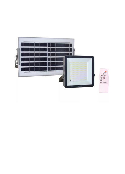 Philips 911401884802 SmartBright Solar Floodlight LED10/757 10W 57k PV Panel & Battery G2 BVP080