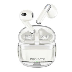 PROMATE In-Ear HD Bluetooth Earbud with Intellitouch & 300mAh Charging
