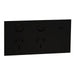Clipsal Solis T Socket Sw Horiz Twin 10A Ebony Aluminium