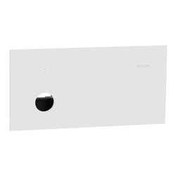 Clipsal Solis Switch Grid and Cover Horiz 1G Matte White
