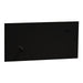 Clipsal Solis T Switch Horiz 1G 10AX Ebony Aluminium