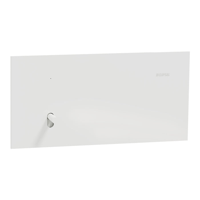 Clipsal Solis T Switch Horiz 1G 10AX White Ceramic