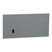 Clipsal Solis T Switch Grid and Cover Horiz 1G Platinum
