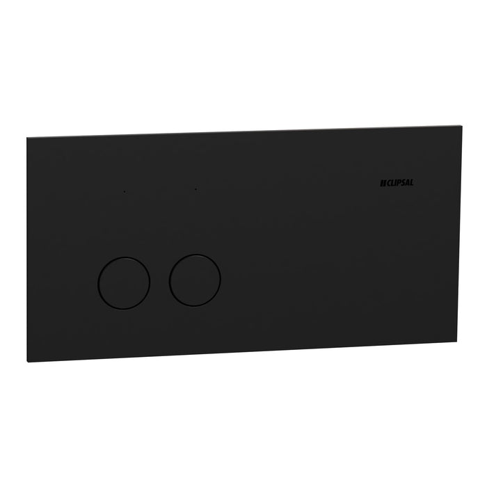 Clipsal Solis Switch Horiz 2G 10AX Matte Black — Scott Electrical