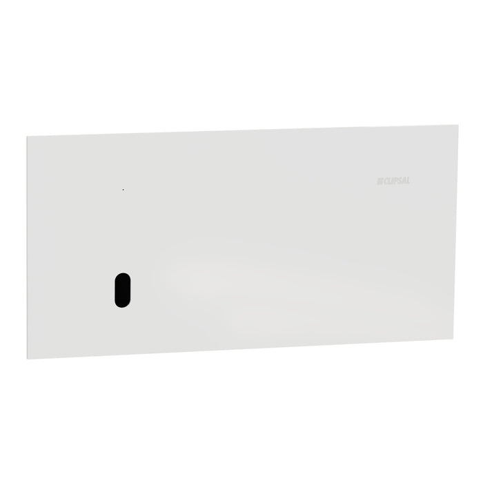 Clipsal Solis T Switch Grid and Cover Horiz 1G White Ceramic