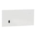 Clipsal Solis T Switch Grid and Cover Horiz 1G White Ceramic