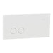 Clipsal Solis Switch Horiz 2G 10AX Matte White