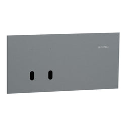 Clipsal Solis T Switch Grid and Cover Horiz 2G Platinum