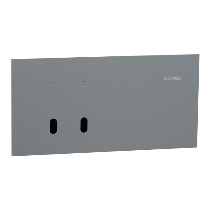 Clipsal Solis T Switch Grid and Cover Horiz 2G Platinum