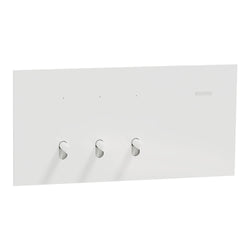 Clipsal Solis T Switch Horiz 3G 10AX White Ceramic