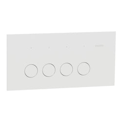 Clipsal Solis Switch Horiz 4G 10AX Matte White