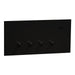 Clipsal Solis T Switch Horiz 4G 10AX Ebony Aluminium