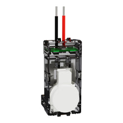 Clipsal Solis Push Buttton Adaptor for SW Mech + LED Matte White