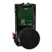 Clipsal Solis T Rotary Adaptor for Wiser Dimmer Ebony Aluminium