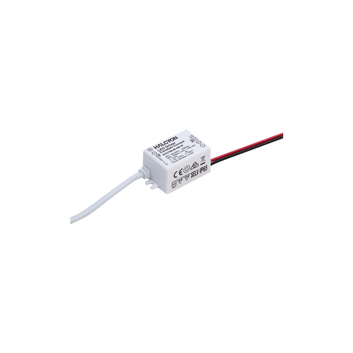 Halcyon Driver Mini IP65 CC Pri:240V Sec:2-6V DC 700mA 1.4-4W