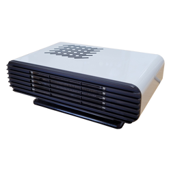 Weiss Wall-Mounted Bathroom Fan Heater - Gloss White