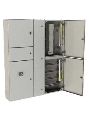 Vynco SWBD 1500X1250 2X60Way Meter CT MCCB - 160A Mainswitch