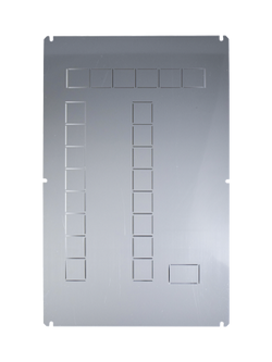 Vynco D/B CPWR 1000H X 500W Clear Plates