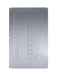 Vynco D/B CPWR 1000H X 750W Clear Plates