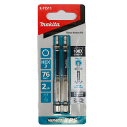 Makita IMPACT XPS Hex 3 x75mm 2PK