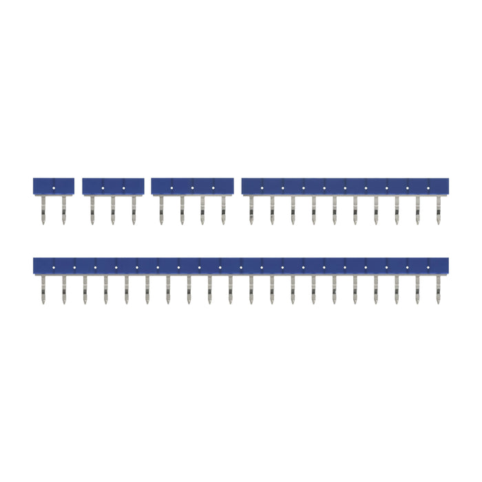 Omron Relay Socket Bridge Bar 20pin 6.2mm Pitch Blue