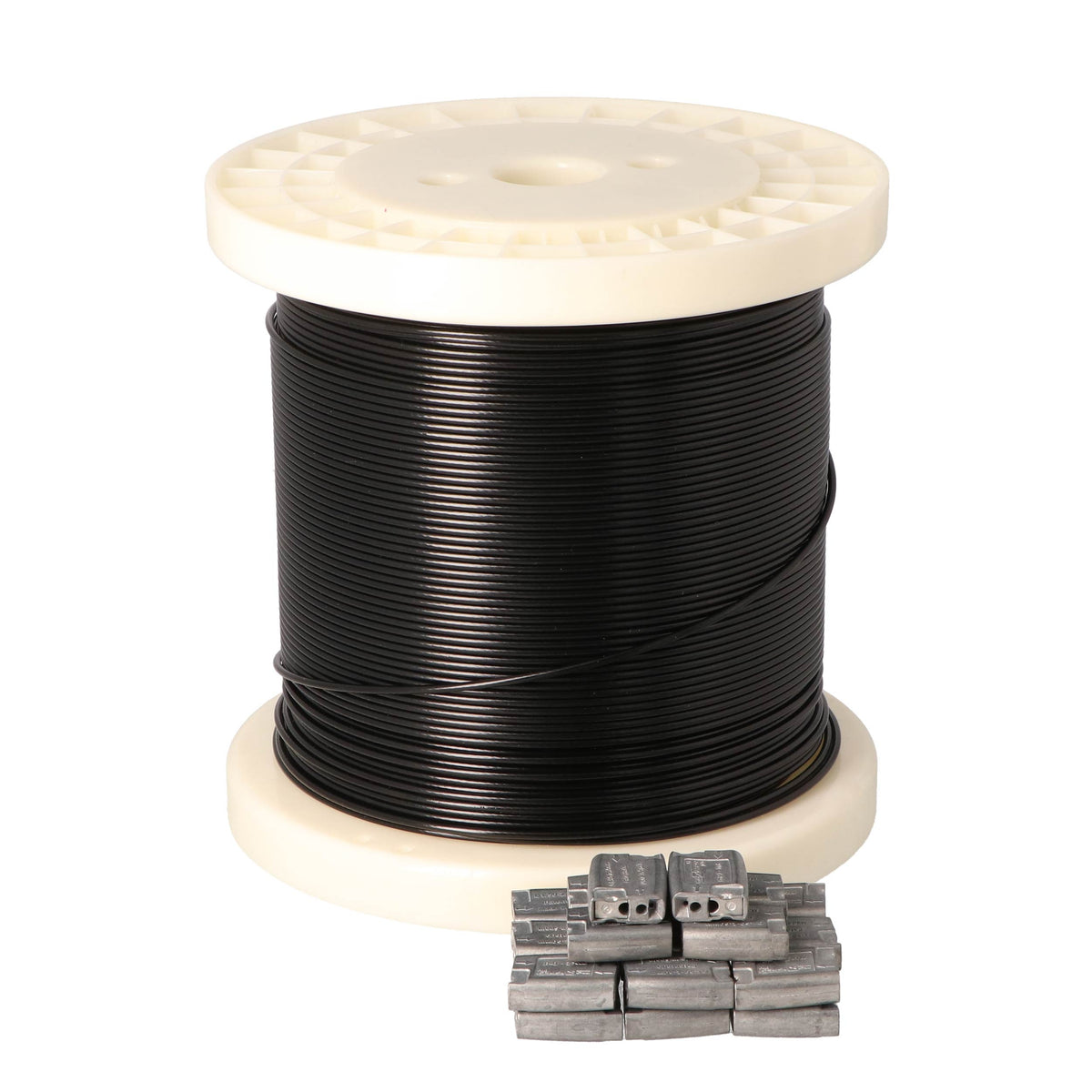 HighWire Cat Kit 250m BLKPVC & 30 locks — Scott Electrical