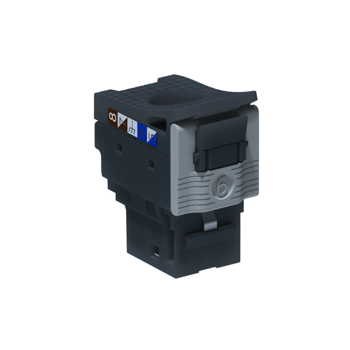 Legrand LINKEO Cat6 UTP RJ45 Keystone Jack Black