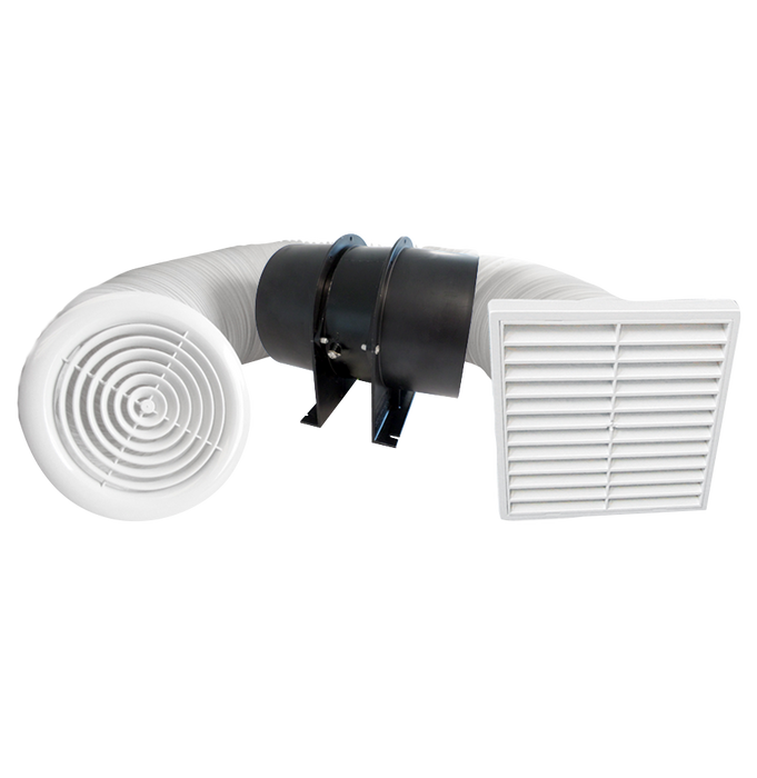 Simx 100mm CTR FGL SWR FAN KIT SF200S 31 l/s