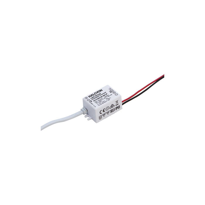 Halcyon Driver Mini IP65 CC Pri:240V Sec:2-8V DC 500mA 1-4W